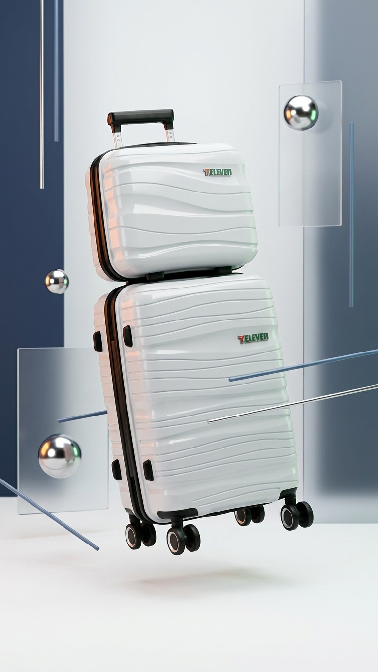 GG-2801 Premium 20-Inch Trolley & 14-Inch Vanity Travel Combo with Custom Branding