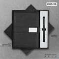 CGS-35   2-in-1 Customized Pen & Diary Gift Set for Corporate Gifting