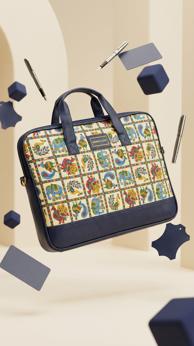 GG-7090 Blue Eco Corporate Conference Bag with Custom Branding