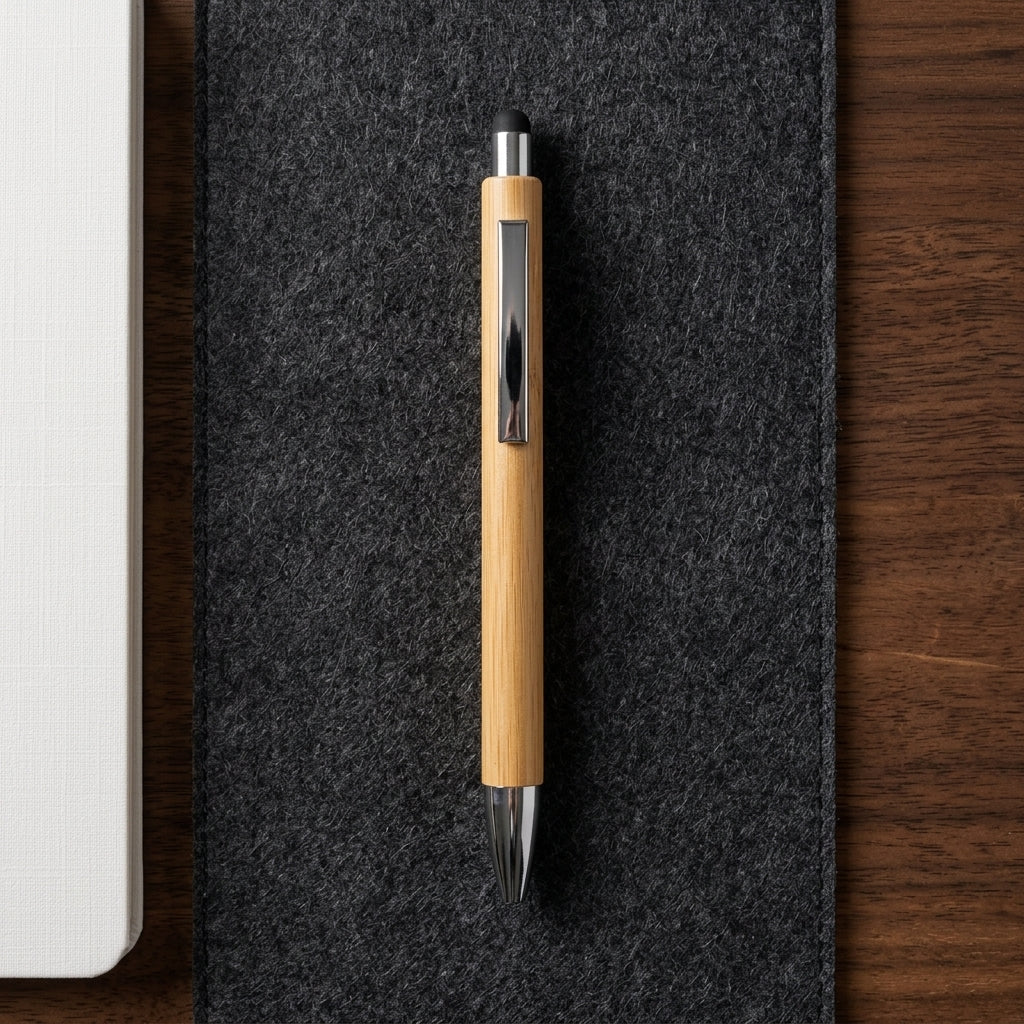 P-2502 Customised Wooden Finish Promotional Pen