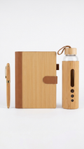 GG922 Executive Organizer Notebook, Flask & Pen Gift Set