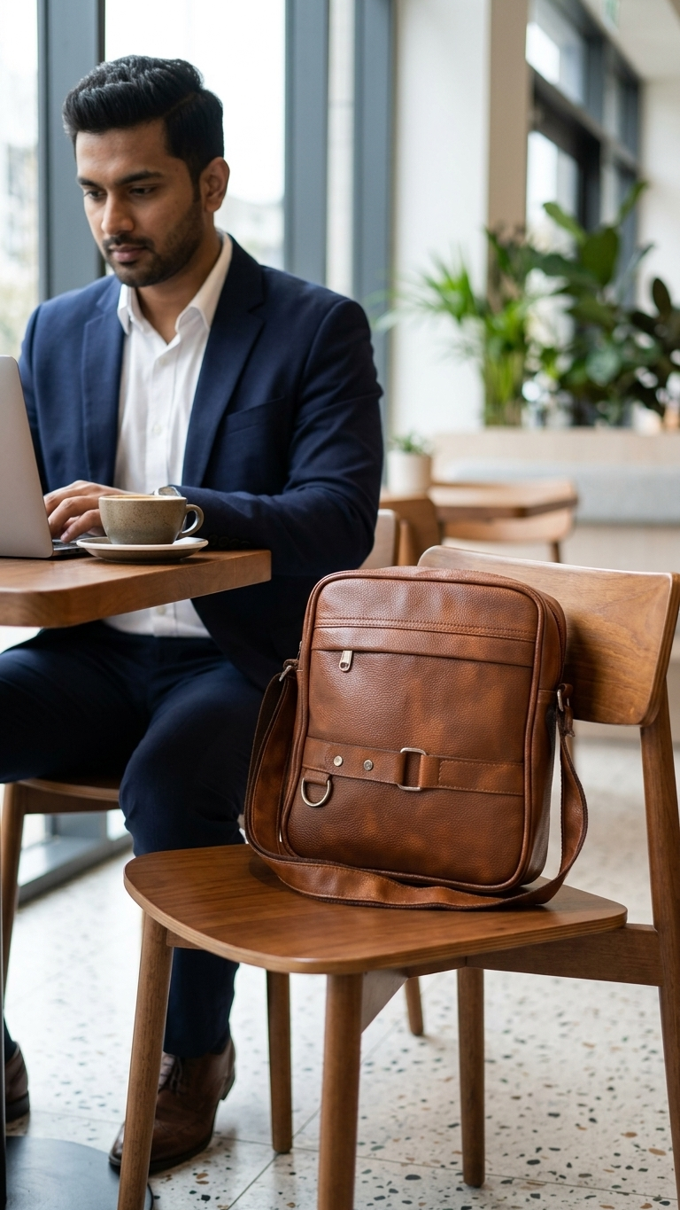 GG-7821 Business Travel Sling Bag with LOGO
