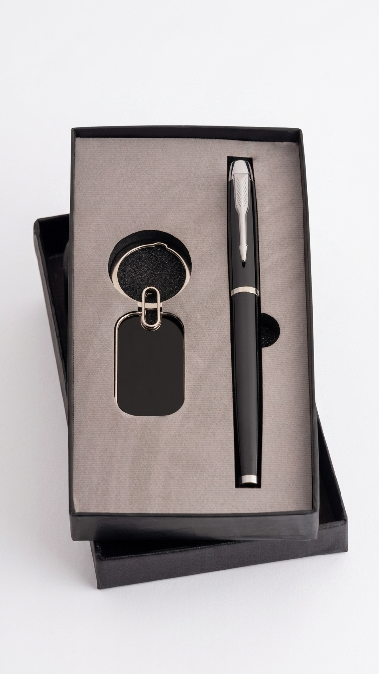 CGS-2502 Promotional Pen & Keychain Set for Corporate Gifting