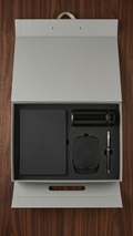 GG909 Executive Notebook, Flask, Mobile Stand & Pen Gift Set