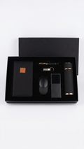 GG921 Executive Organizer, 10000mAh Power Bank, 16GB USB Drive, Flask, Mouse & Pen Gift Set