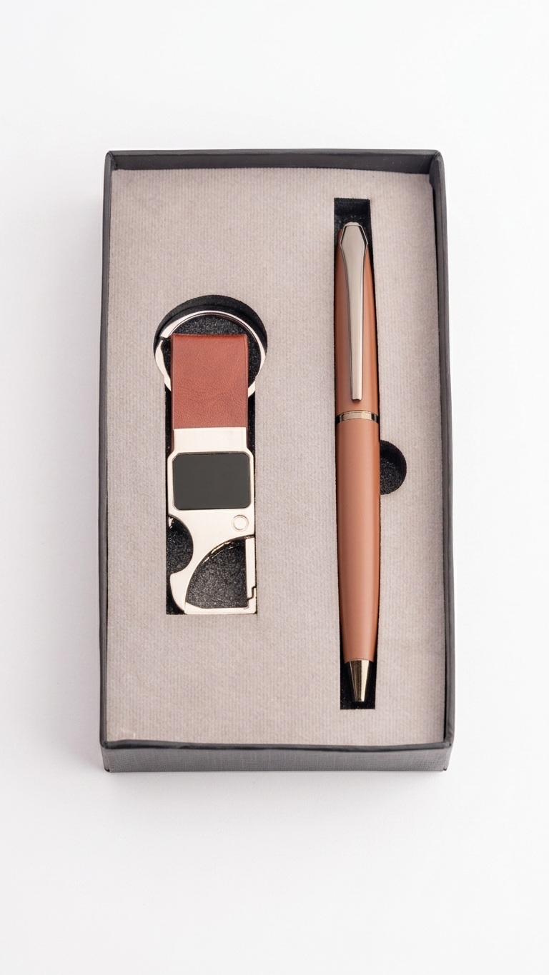 CGS-2510 Customised Brown Executive Gift Combo