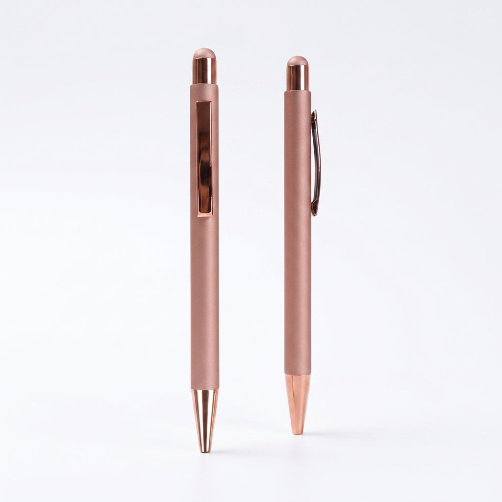 P-2504 Rose Gold Corporate Metal Pen for Executive Gifting