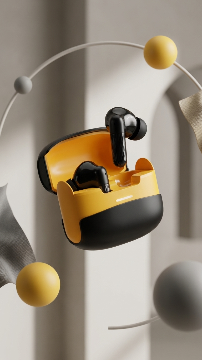TWS001 Premium Wireless Earbuds with Custom Branding