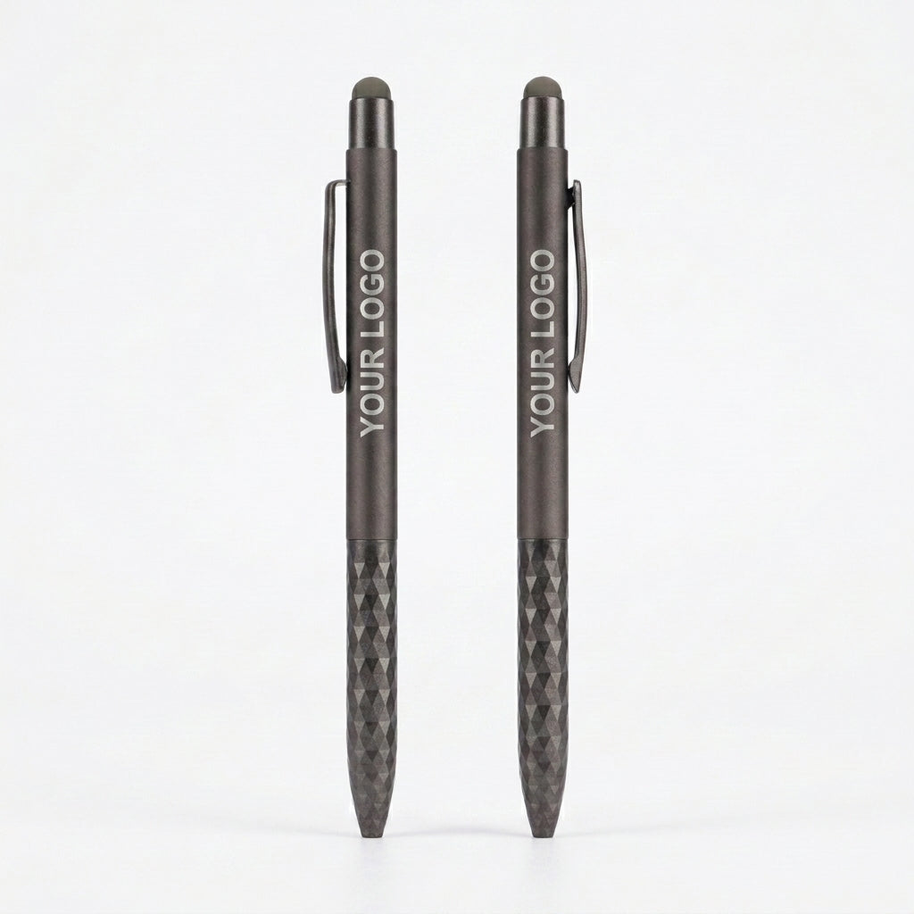 P-2506 Designer Grey Metal Executive Pen with Custom Branding
