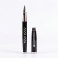 P-2507 Premium Black Metal Cap Pen with Custom Logo Branding
