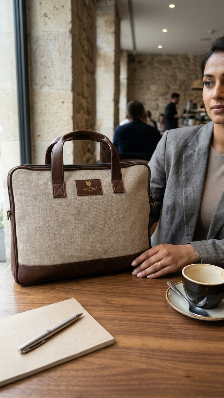 GG-7104 Sustainable Office Carry Bag with Custom Logo Branding