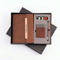 CGS-2525 Tan 4 in 1 Corporate Gift Set with Logo Branding