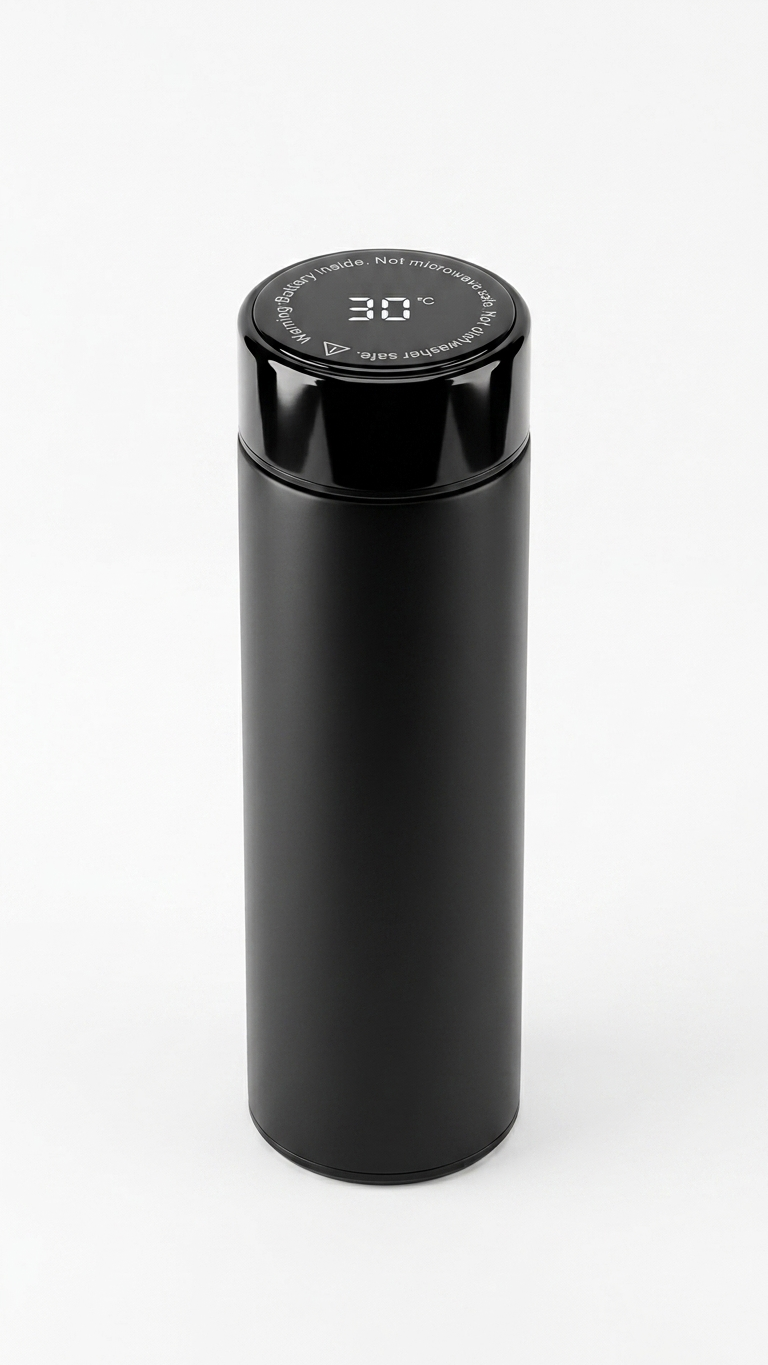 LED Temperature Display Vacuum Flask | Smart Water Bottle