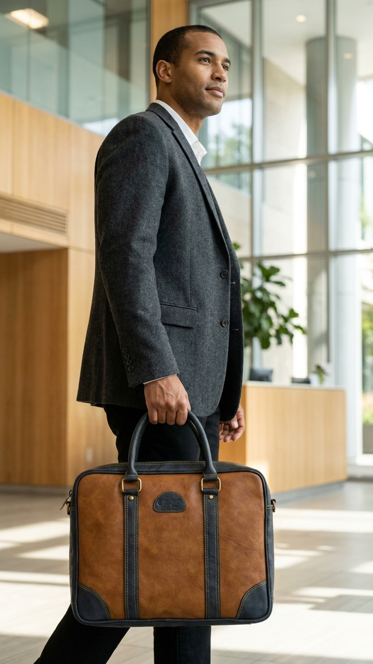 GG-7068 Premium Corporate Laptop Bag with LOGO