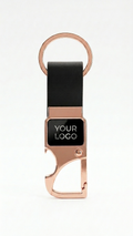 KC-2512 Luxury Keychain with Hook and Logo Printing