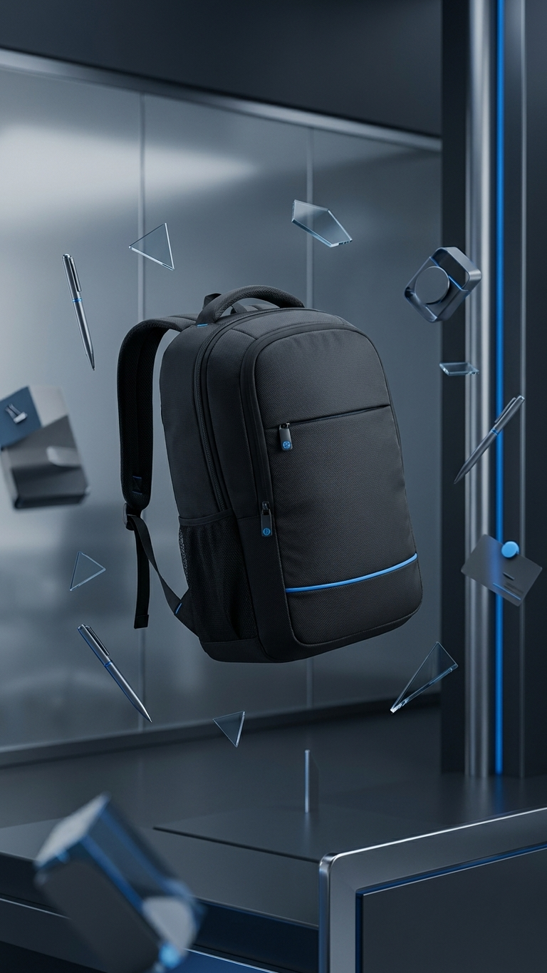 GG-7132 Executive Dual Tone Corporate Backpack with Custom Branding
