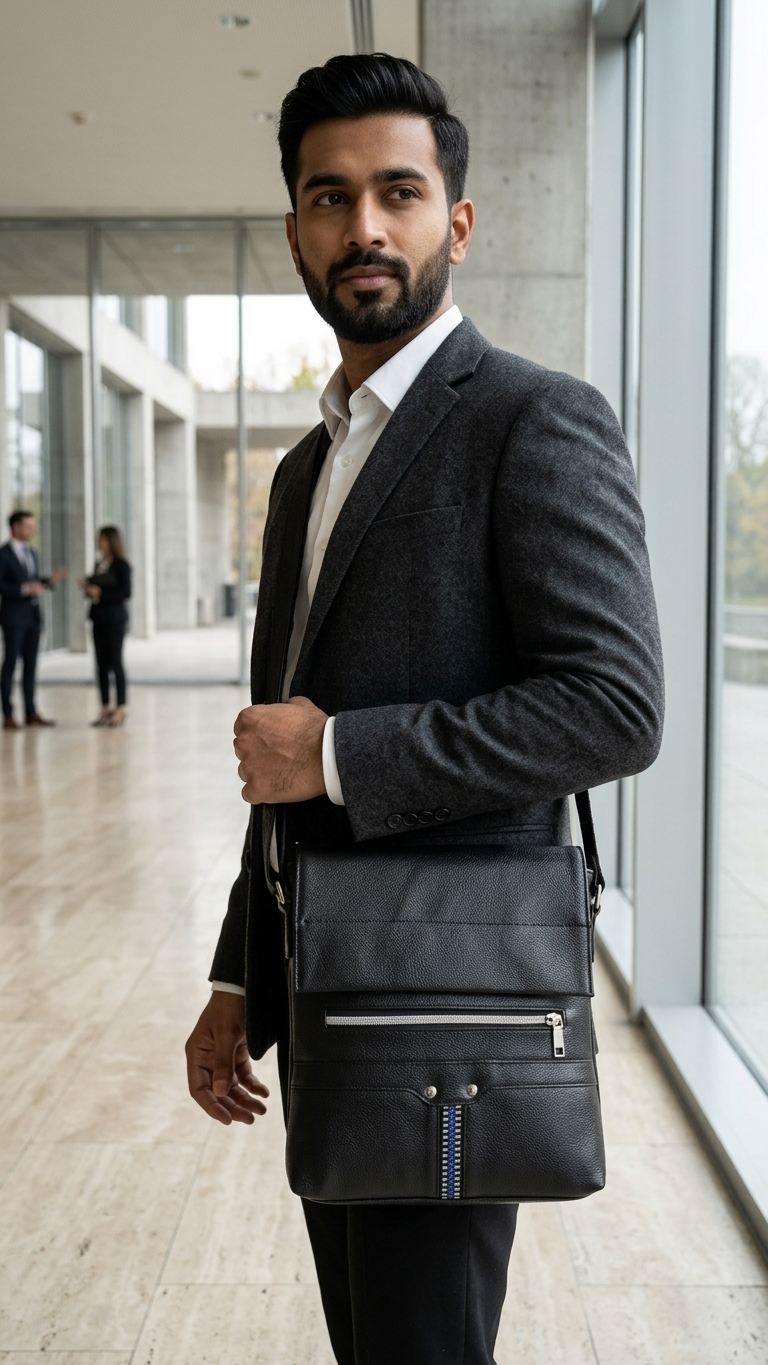 GG-7215 Premium Corporate Crossbody Bag with Custom LOGO