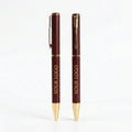 P-2508 Luxury Brown Metal Pen with Logo Printing