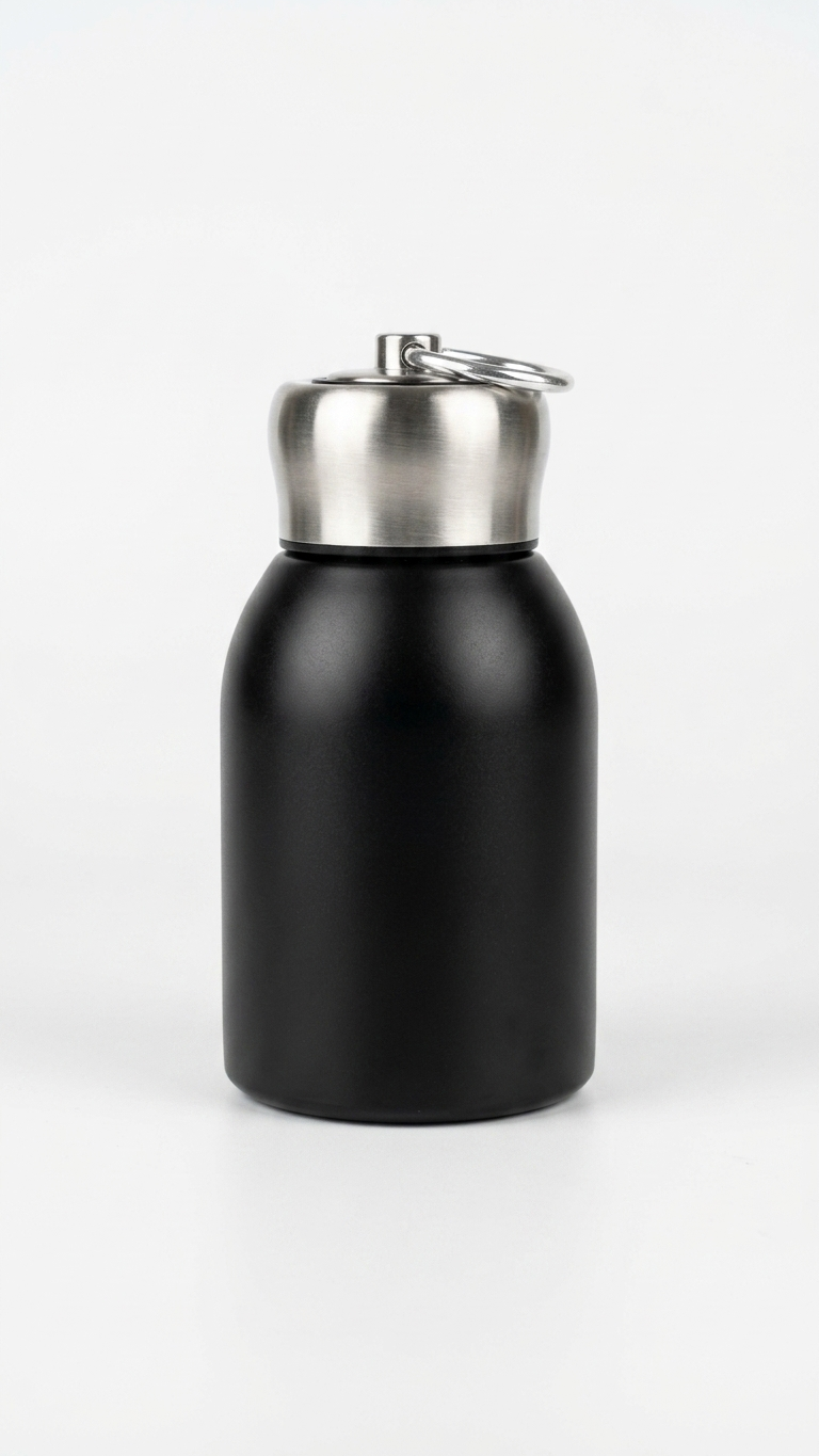 Mini Stainless Steel Vacuum Insulated Bottle with Custom Logo Branding | Double Wall Flask | 300ml
