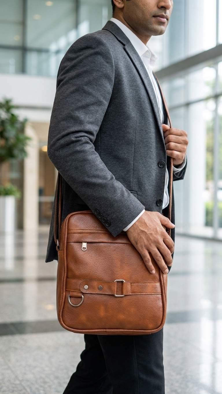GG-7821 Business Travel Sling Bag with LOGO