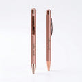 P-2504 Rose Gold Corporate Metal Pen for Executive Gifting