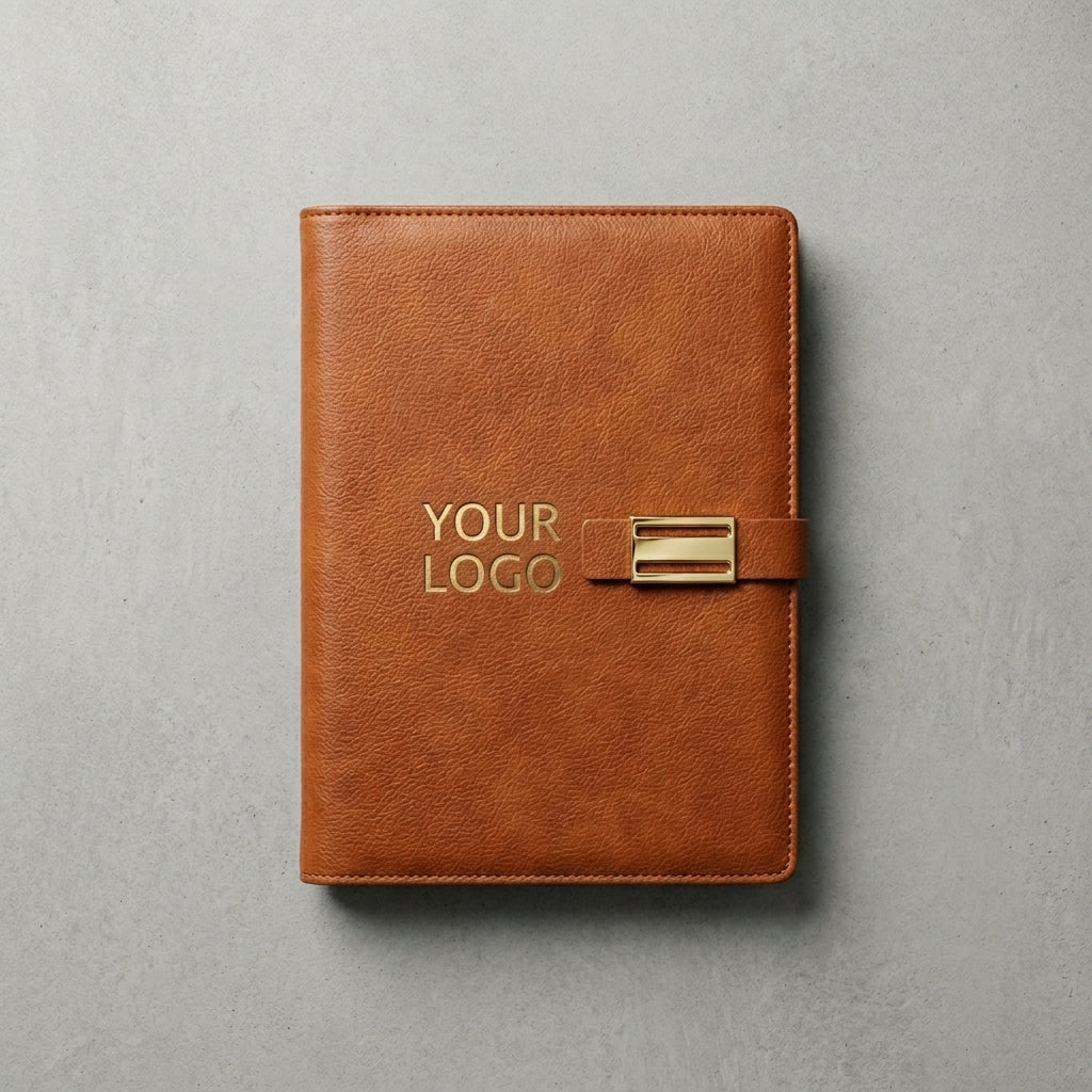 GGP12 - Premium 8000mAh Power Bank Notebook Folder