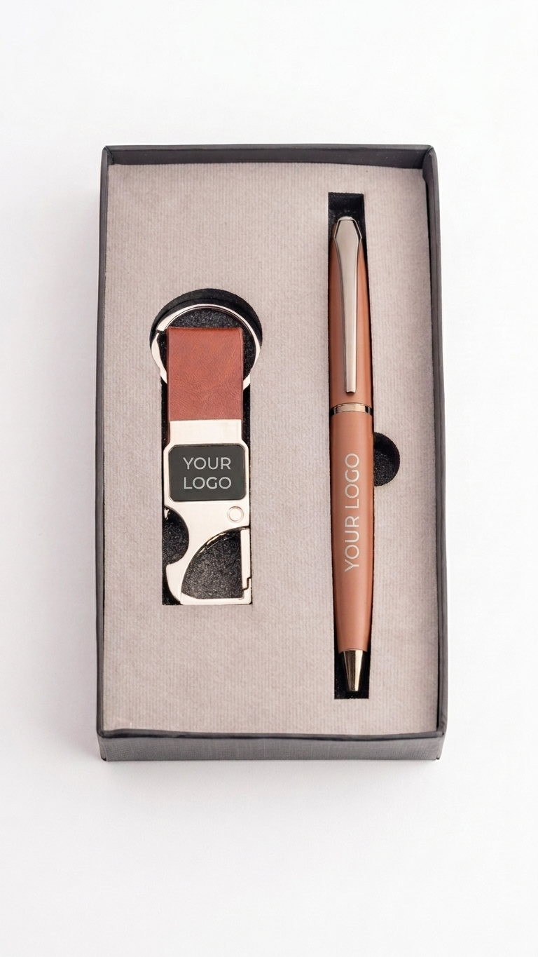 CGS-2510 Customised Brown Executive Gift Combo