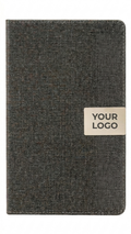NB-2509 Promotional Grey Notebook for Employee Welcome Kits