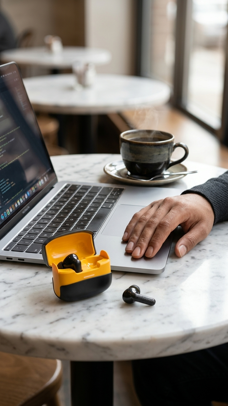 TWS001 Premium Wireless Earbuds with Custom Branding