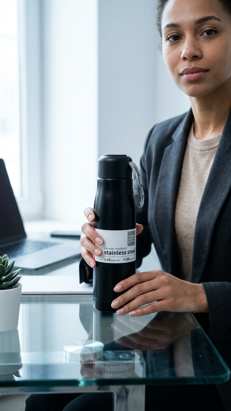 Sports Vacuum Flask with Carry Loop (DORI BOTTLE)