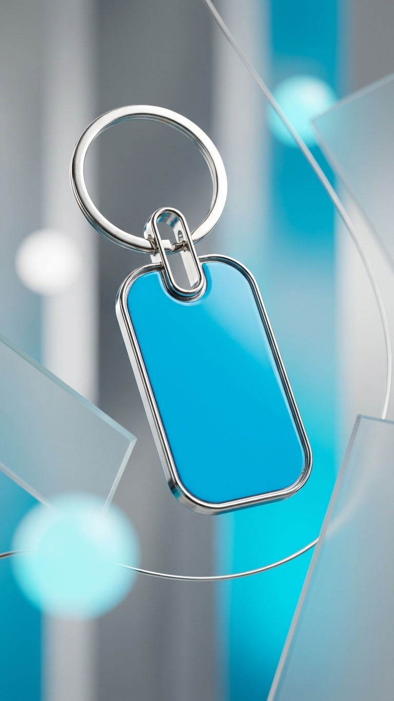 KC-2503 Customised Business Keychain for Branding