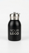 Mini Stainless Steel Vacuum Insulated Bottle with Custom Logo Branding | Double Wall Flask | 300ml
