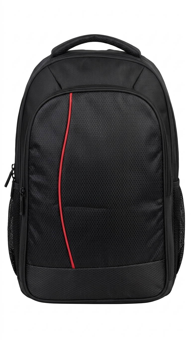 GG-7119 Elite Black Laptop Backpack with Custom Branding