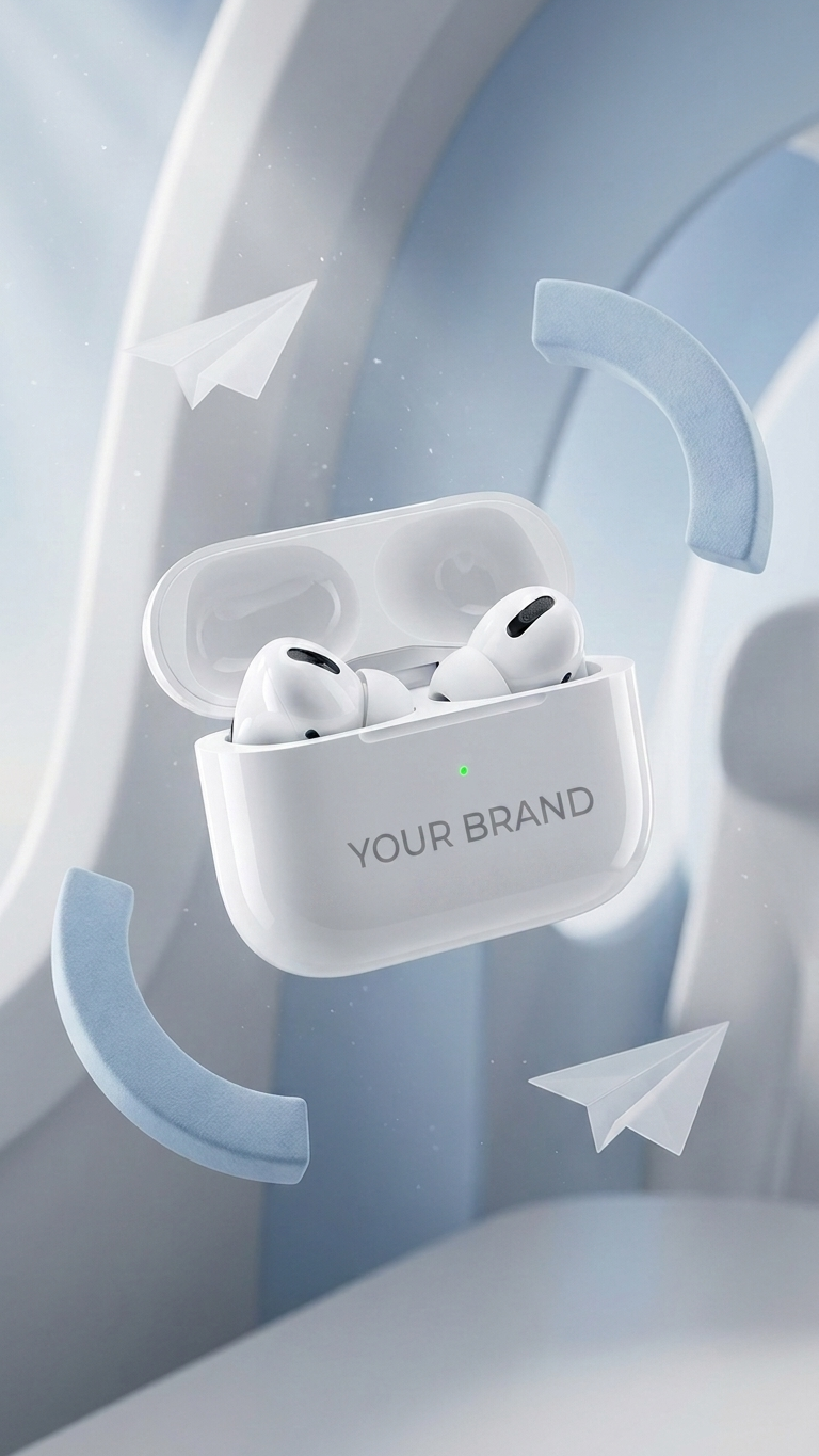 TWS006 Executive Wireless Earbuds with Custom Branding