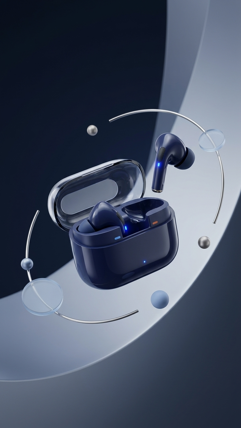 TWS005 Premium Wireless Earbuds with Custom OEM Branding