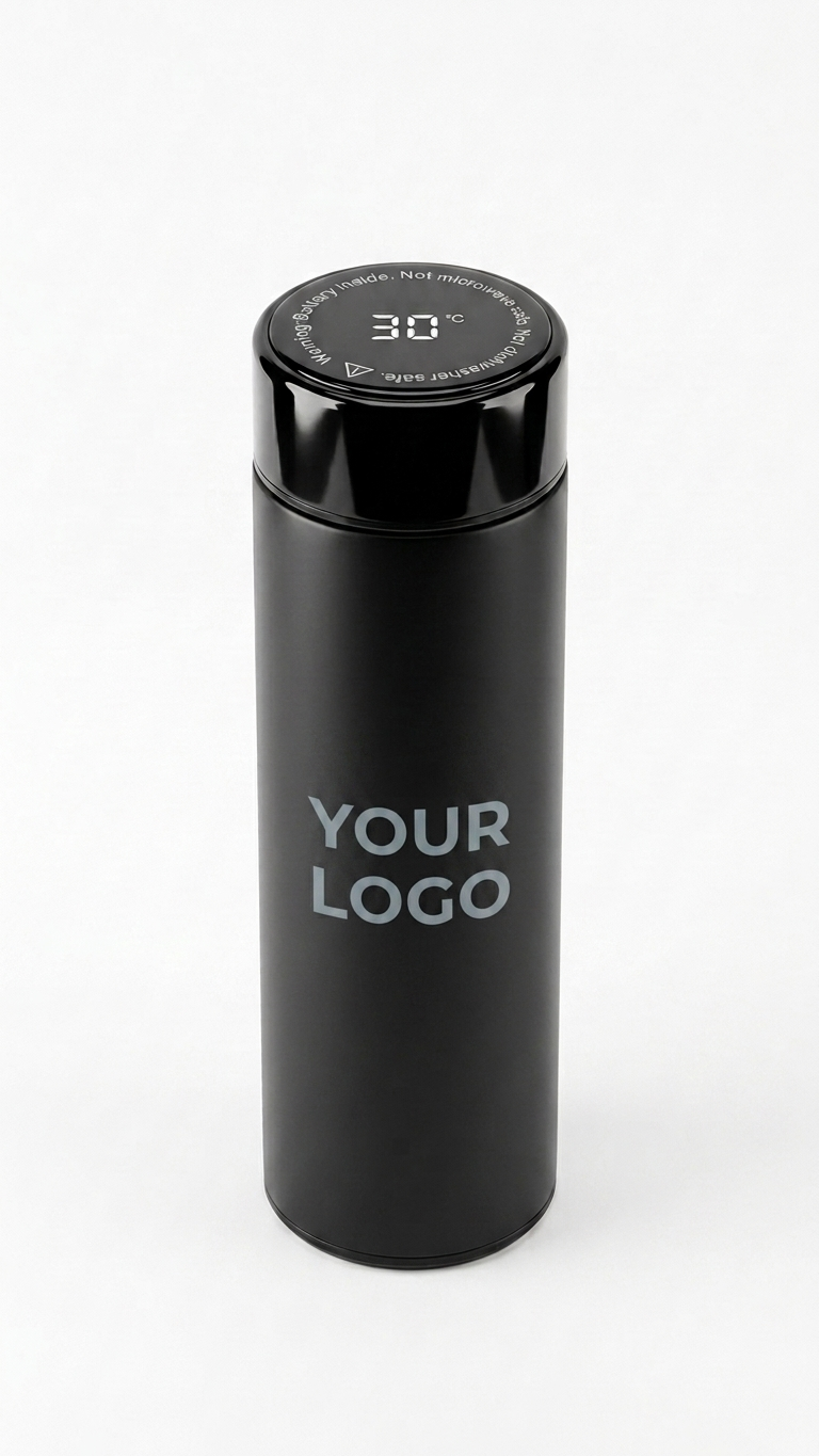 LED Temperature Display Vacuum Flask | Smart Water Bottle