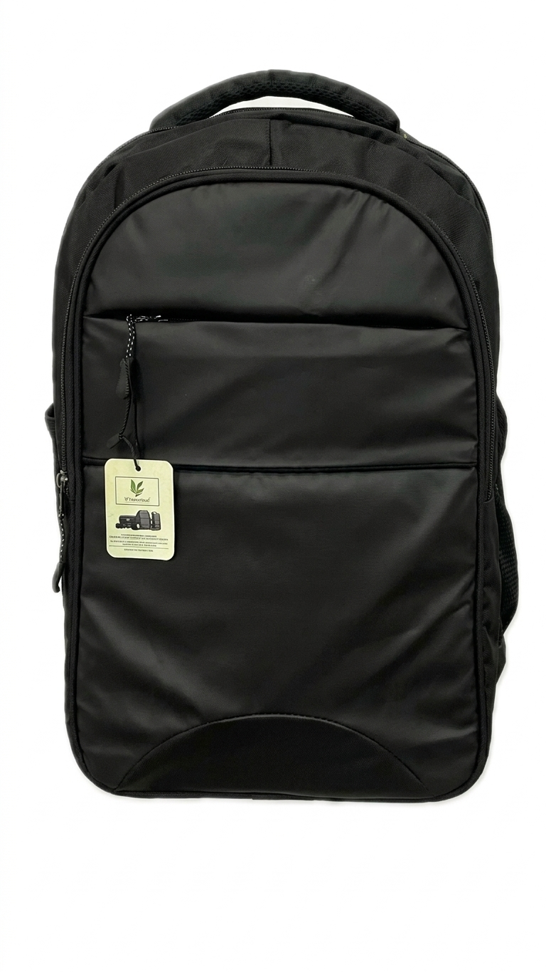 GG-7125 All-Black Executive Corporate Backpack with Custom Branding