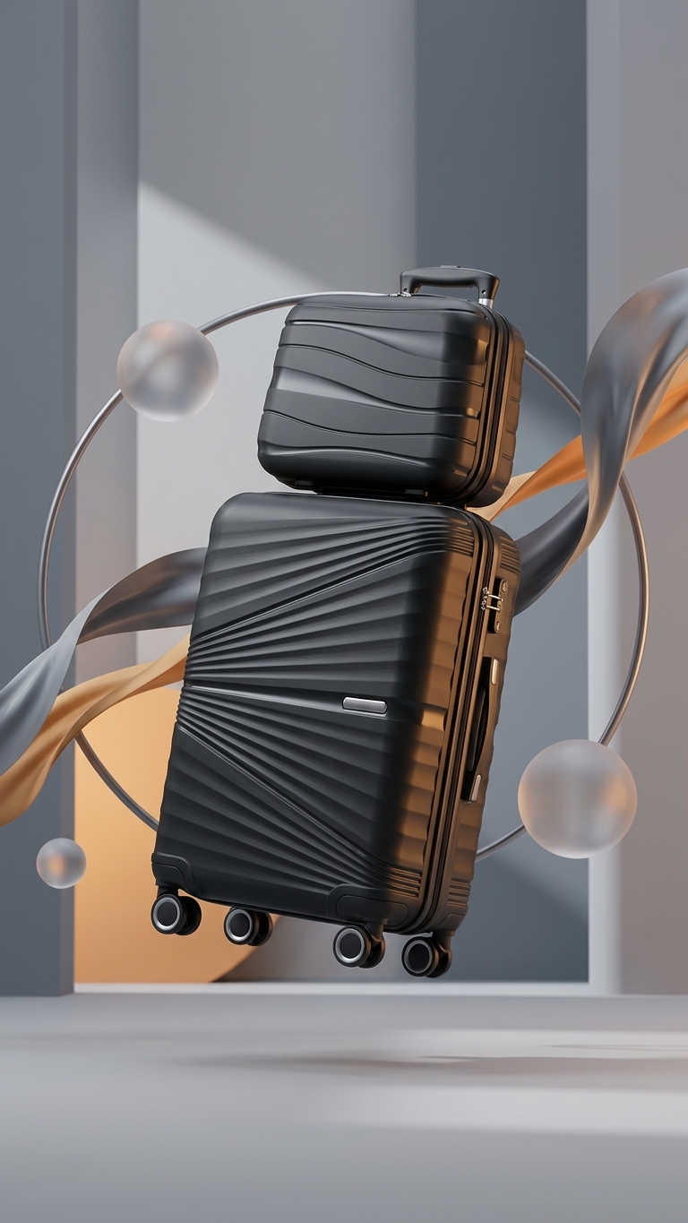 GG-2802 Premium Corporate Travel Luggage Set with Logo