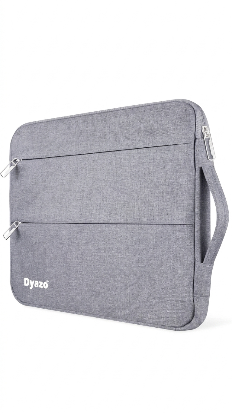 GG-7778 Premium Grey Laptop Sleeve with Custom Branding