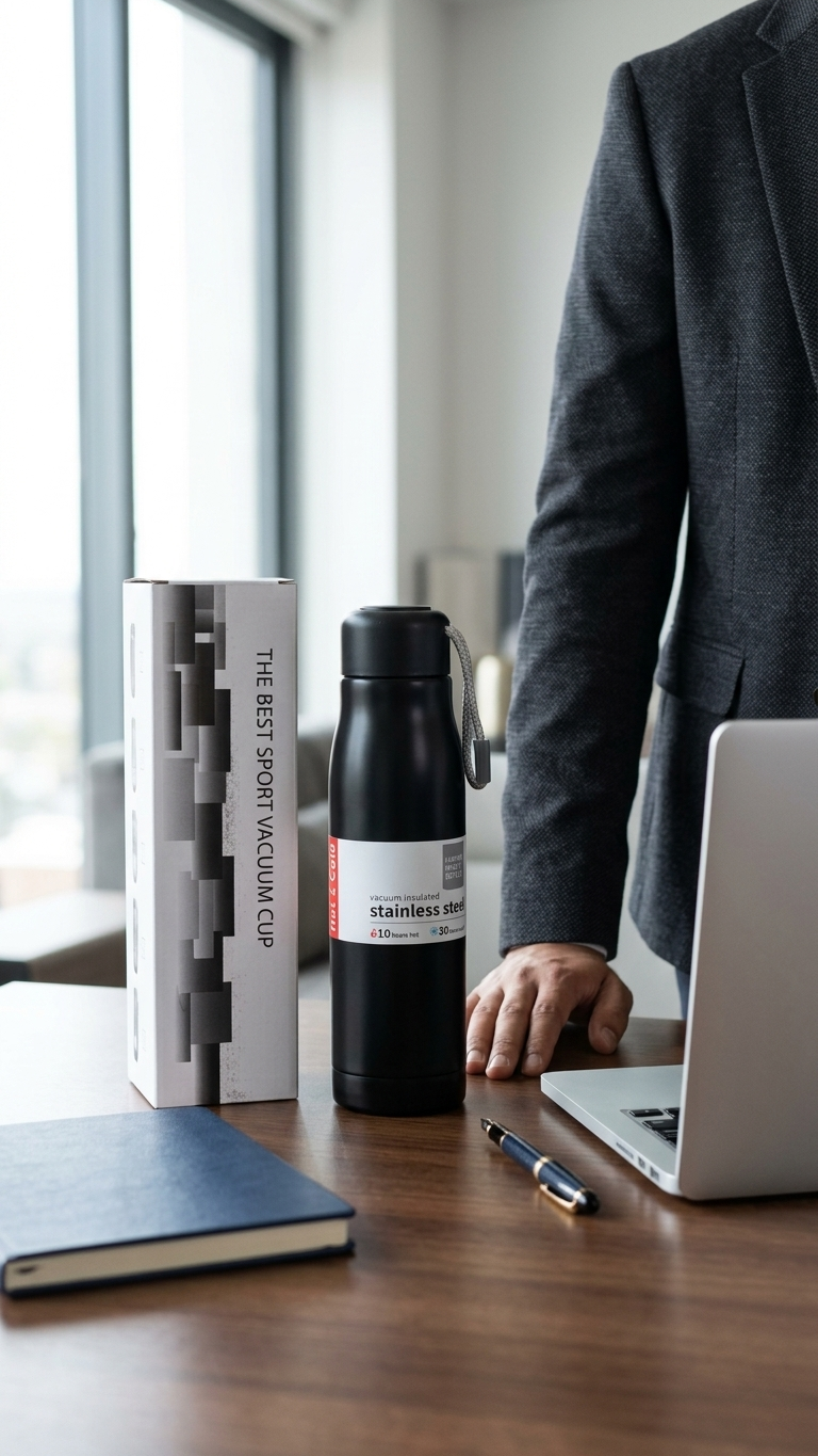 Sports Vacuum Flask with Carry Loop (DORI BOTTLE)