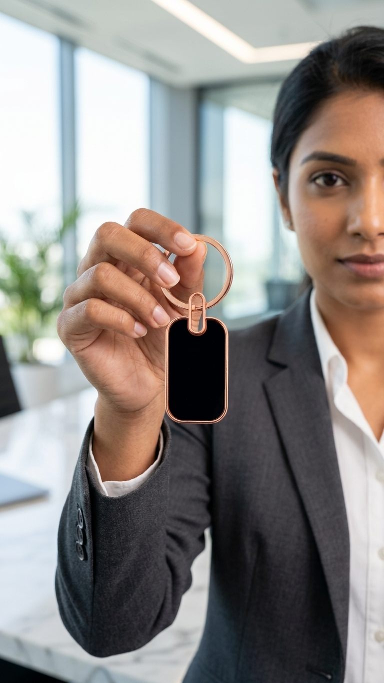 KC-2502 Customised Executive Keychain for Business Gifts