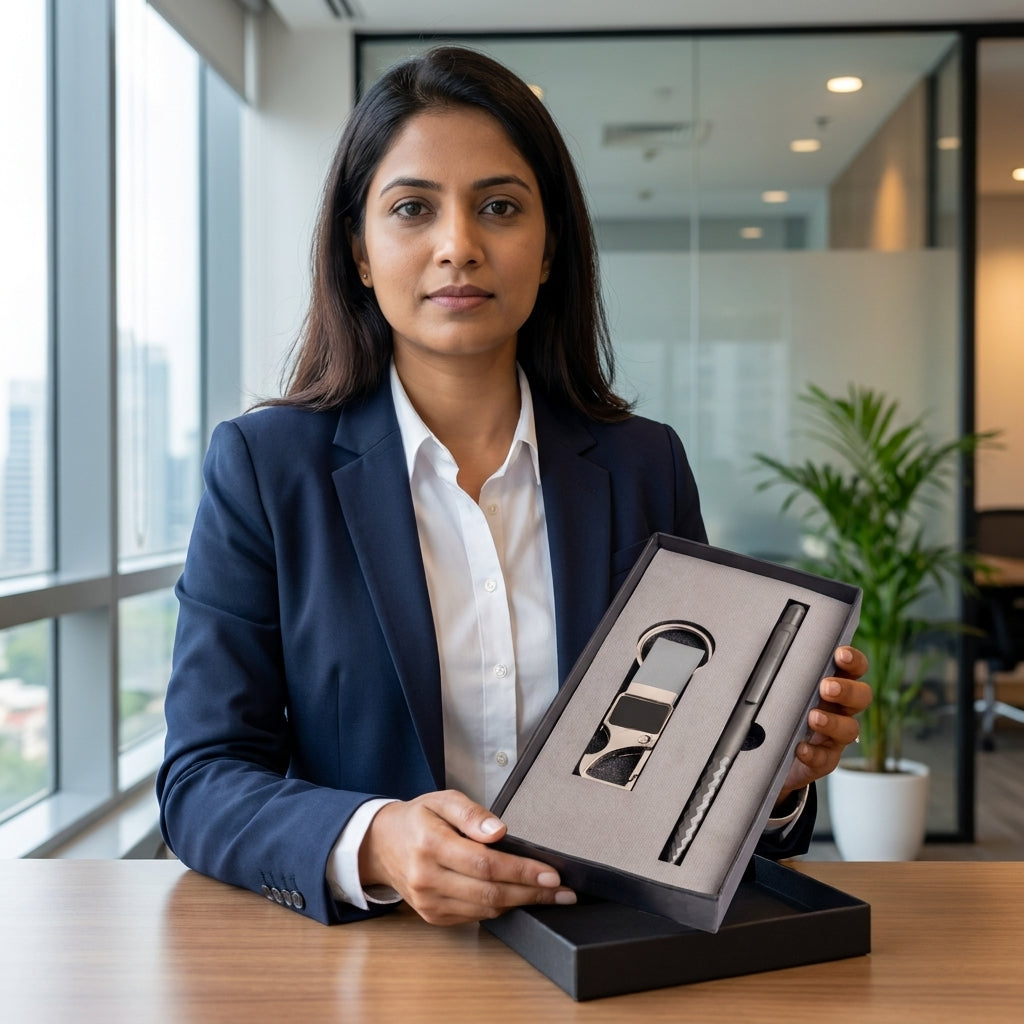 CGS-2506 Corporate Gift Set with Logo Branding