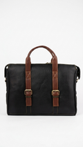 GG-7067 Dual Tone Leatherette Office Bag with Custom Branding