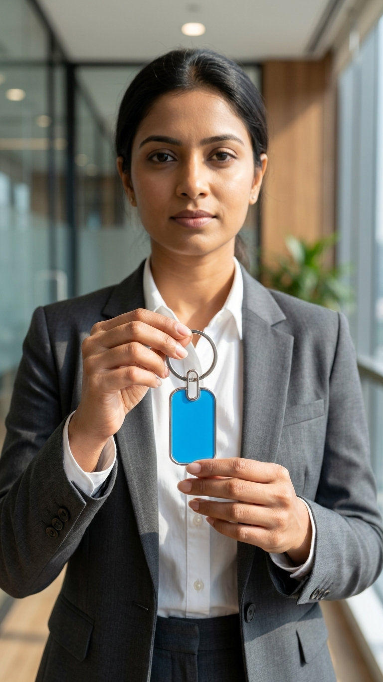 KC-2503 Customised Business Keychain for Branding
