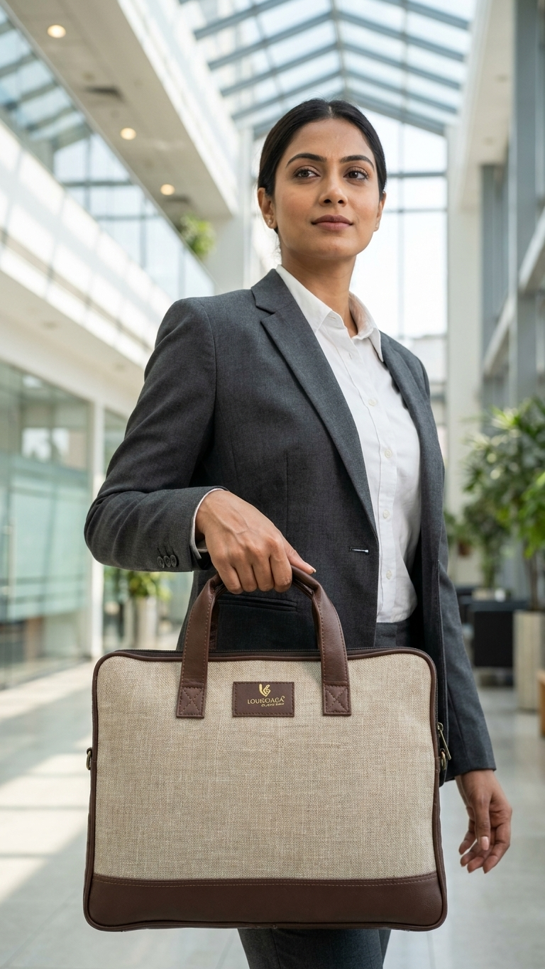 GG-7104 Sustainable Office Carry Bag with Custom Logo Branding