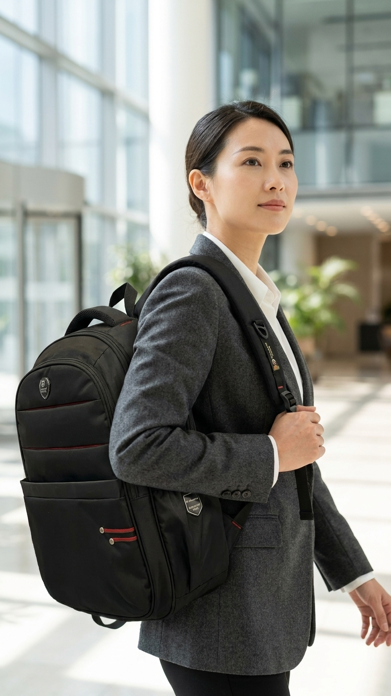 GG-7109 Business Travel Backpack with LOGO