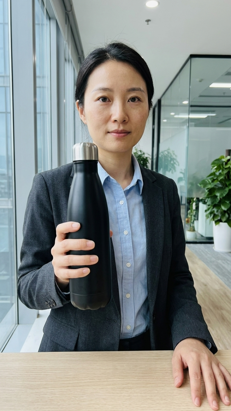 550ml Double Wall Vacuum Insulated Stainless Steel Cola Bottle with Custom Logo Branding