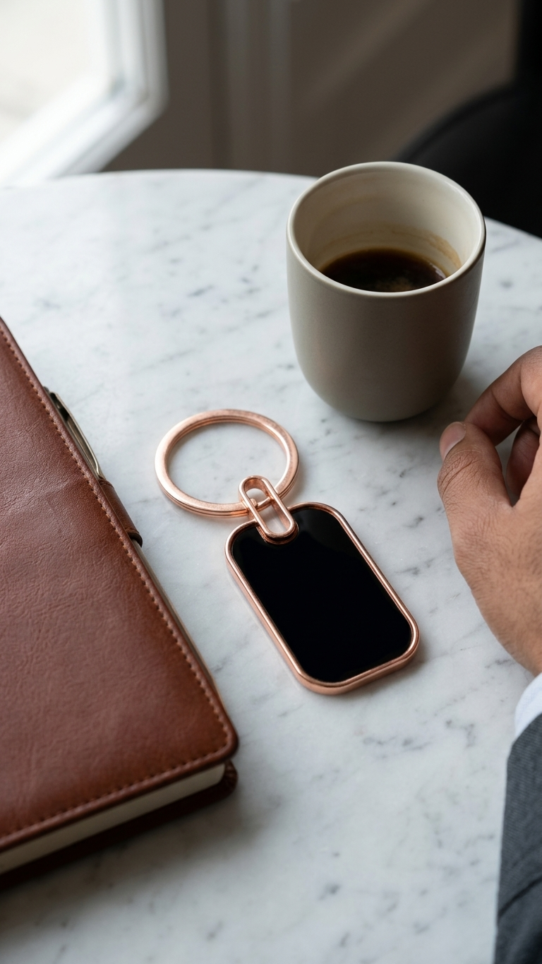 KC-2502 Customised Executive Keychain for Business Gifts