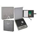 GGP25 - Luxury Executive Tech Folder with 10000mAh Power Bank, LED Logo & 16GB USB Pen Drive