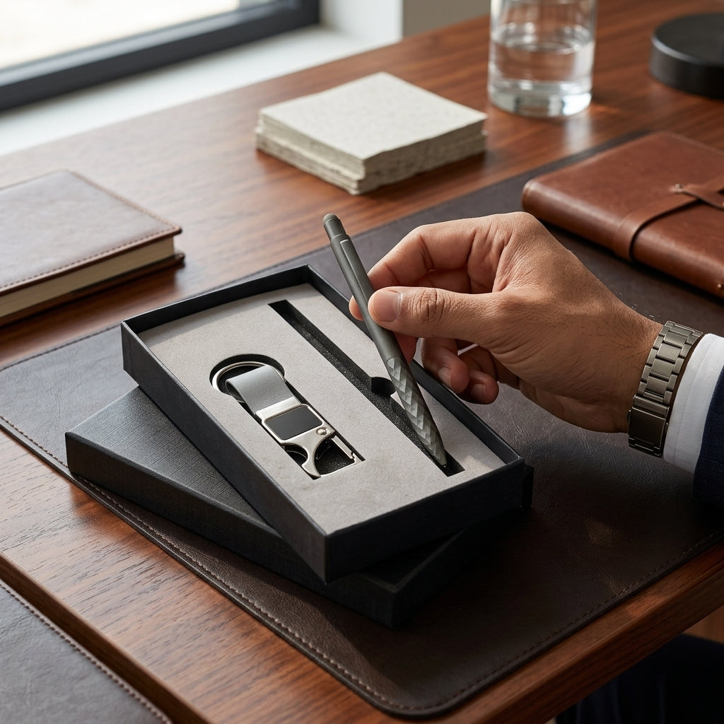 CGS-2506 Corporate Gift Set with Logo Branding